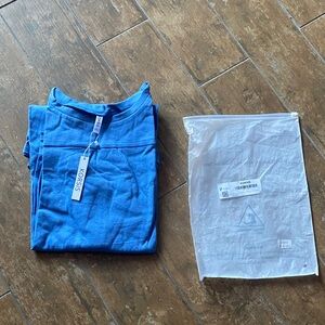 KORIS Blue Crewneck Knit Dress. 2xl. NWT. Great basic.